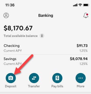 sofi link bank account